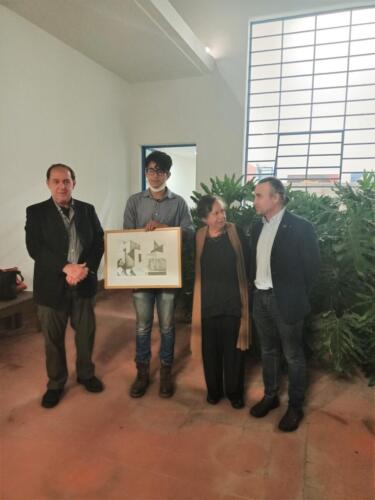 <p><b> 10 de diciembre de 2021  </b></p><p> Dra. Silvia Arango, Arq. Alejandro Canales, Arq. Jesús Rabago, Urb Andrés Martínez. 
